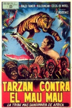 Poster Tarzán Contra el Mau-Mau