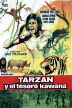 Poster Tarzán y el Tesoro Kawana