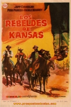 Poster Los Rebeldes de Kansas