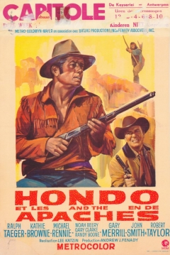 Poster Hondo and the Apaches