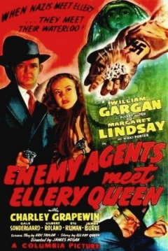 Poster Enemy Agents Meet Ellery Queen