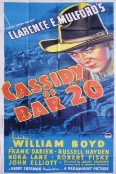 Poster Cassidy of Bar 20