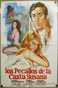 Poster Los Pecados de la Casta Susana