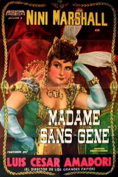 Poster Madame Sans-Gene