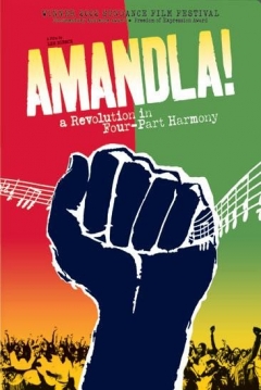 Poster Amandla! A Revolution in Four Part Harmony