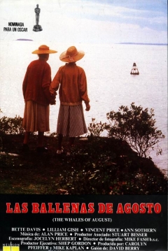 Poster Las Ballenas de Agosto