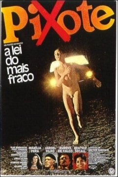 Poster Pixote, La Ley del más Débil