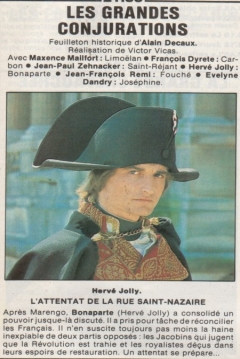 Poster Les Grandes Conjurations: L'Attentat De La Rue Nicaise