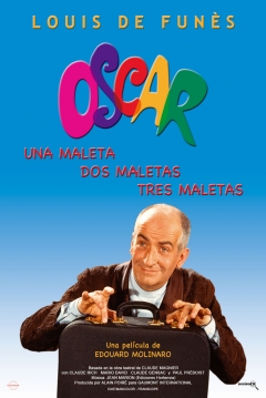Poster Oscar: Una Maleta, Dos Maletas, Tres Maletas