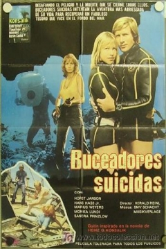 Poster Buceadores Suicidas