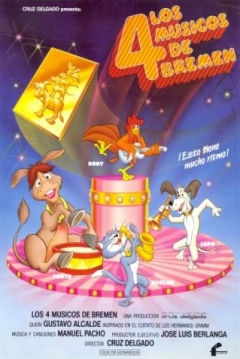 Poster Los 4 Músicos de Bremen