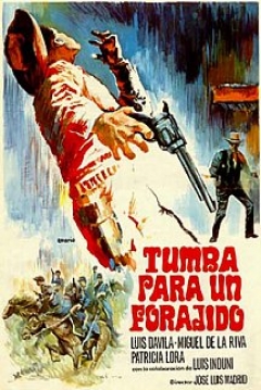 Poster Tumba para un Forajido