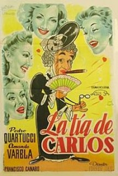 Poster La Tía de Carlos