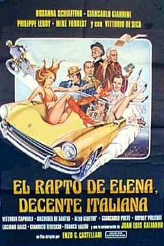 Poster El Rapto de Elena, Decente Italiana