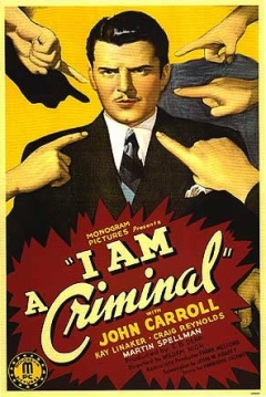 Poster I Am a Criminal