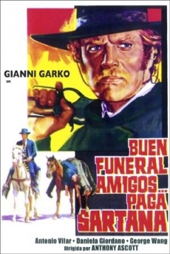 Poster Buen Funeral, Amigos, Paga Sartana