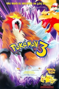 Poster Pokemon 3. El Hechizo de los Unknown