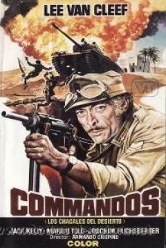 Poster Commandos (Los Chacales del Desierto)