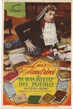 Poster El más infeliz del pueblo