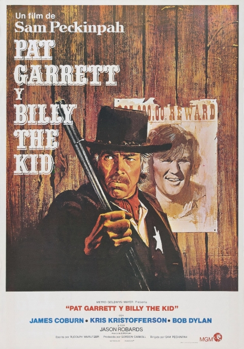 Pat Garrett y Billy The Kid — póster