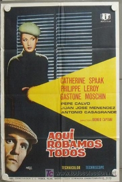 Poster Aquí Robamos Todos