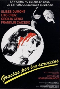 Poster Gracias por los Servicios