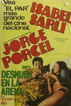 Poster Desnuda en la arena