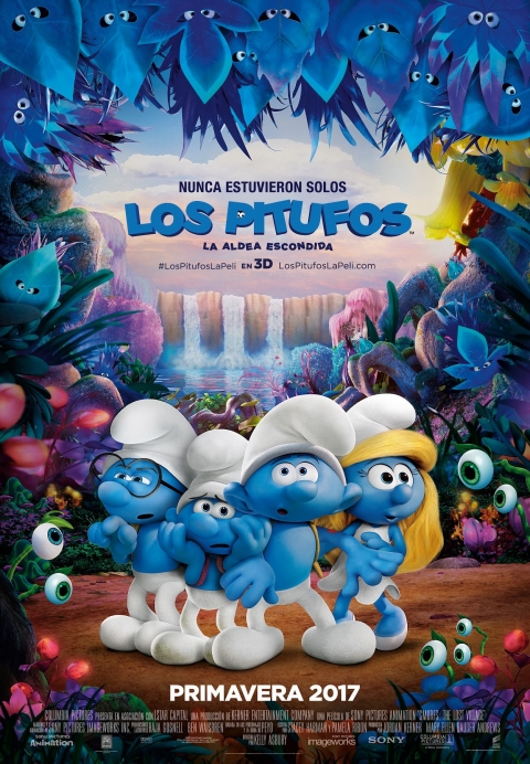 Póster de Los Pitufos 3: La Aldea Escondida