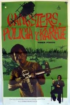 Poster Gángters, Policía y Kárate