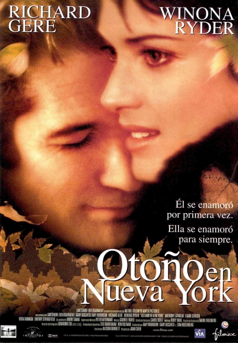 Otoño en Nueva York — póster