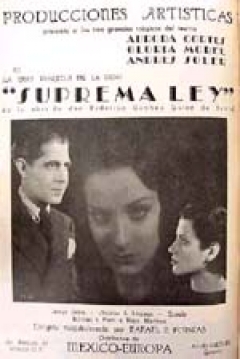 Poster Suprema Ley