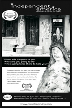 Poster Independent America: Rising from Ruins