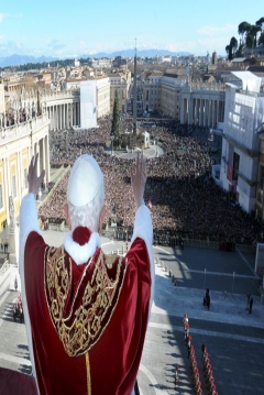 Poster Christmas Eve at St. Peter's Basilica