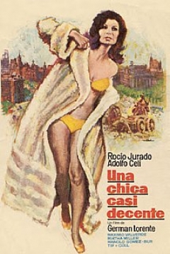 Poster Una Chica Casi Decente