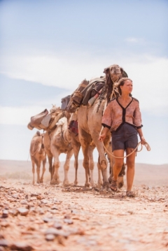 Poster Las Huellas del Desierto