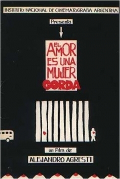Poster El amor es una mujer gorda