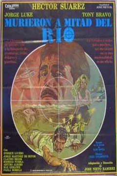 Poster Murieron a la mitad del rio