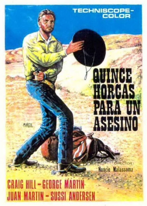 Poster Quince Horcas Para Un Asesino