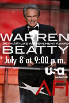 Poster AFI Saluda a Warren Beatty