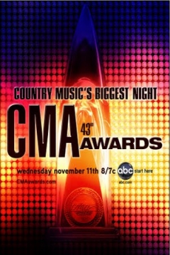 Poster The 43rd Annual Country Music Association Awards