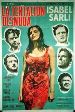 Poster La tentación desnuda