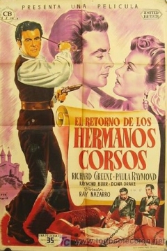 Poster El Retorno de los Hermanos Corsos