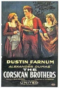 Poster The Corsican Brothers