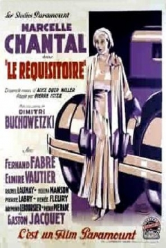 Poster Le Réquisitoire