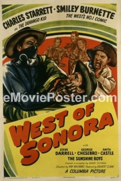 Poster West of Sonora