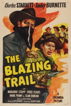 Poster The Blazing Trail