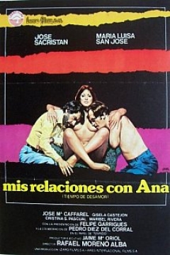 Poster Mis Relaciones Con Ana