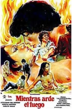 Poster Mientras Arde el Fuego