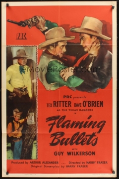 Poster Flaming Bullets