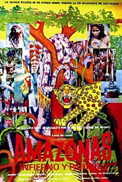 Poster Amazonas, infierno y paraíso